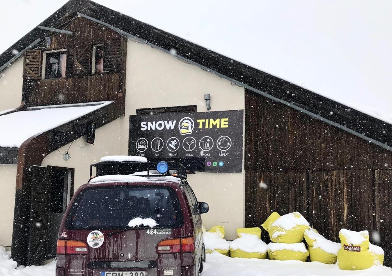 Snow Time Cottage Gudauri Luaran gambar